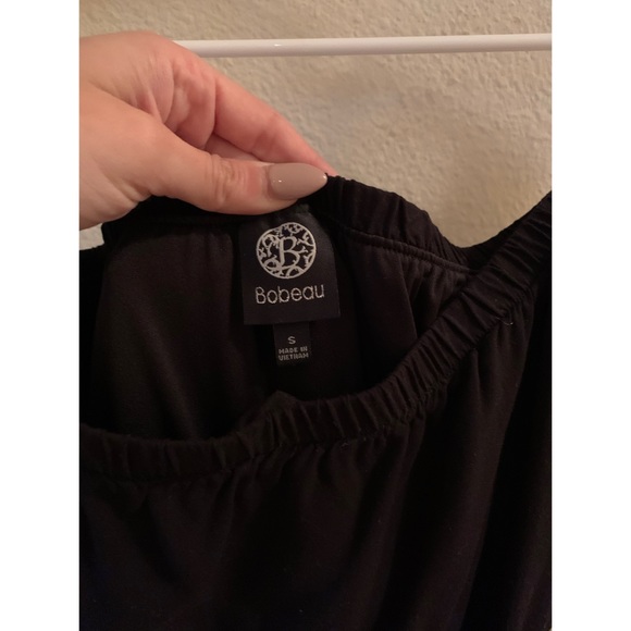 Strapless Black Jumpsuit. Size Small. - Picture 3 of 3